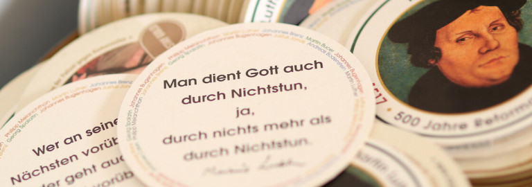 Bierdeckel Luther